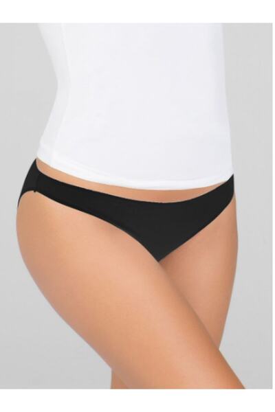 Kom Жіночі чорні безшовні бікіні трусики