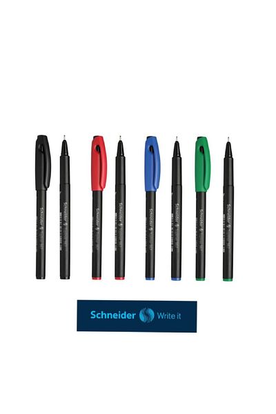 SCHNEIDER Schneider 967 Fiber Tip Pen 0.4 mm 4 Boxes Scr102