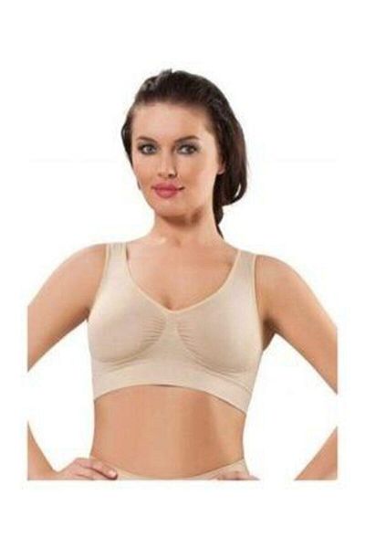 Form Angel 5319 Women's Thick Strap Padded Bustier Bra (S-m)