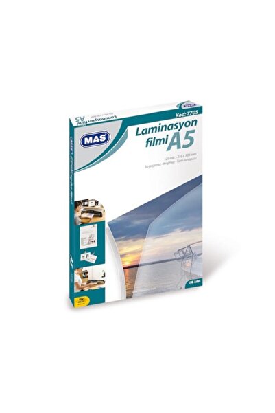 Mas A5 Laminasyon 100'lü Paket 125 Micron