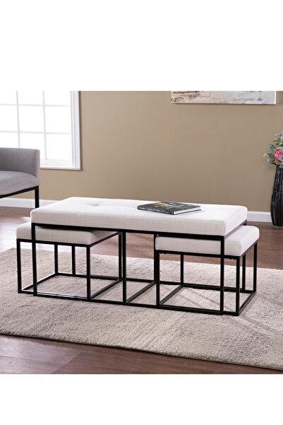 PapDükkan Benna Bench Set