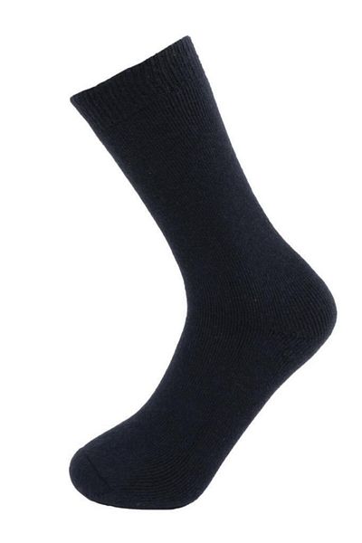 Panthzer Men's Navy Blue Casual Wool Socks Socks
