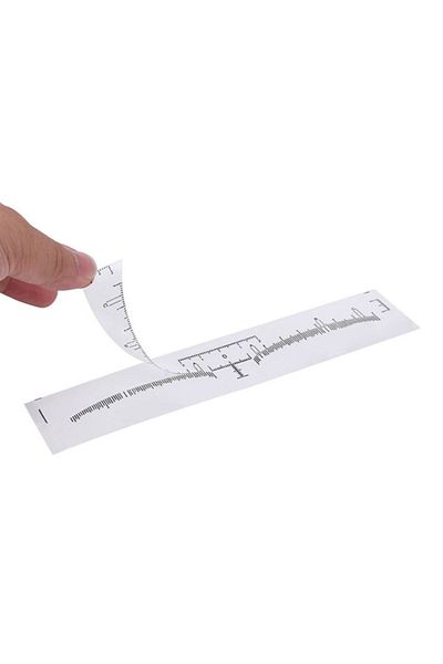 YMR Eyebrow Measuring Ruler Sticker 50 Pieces