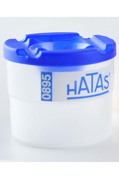 HATAS Brush Cleaning Container Colorful Economic Plastic 0895