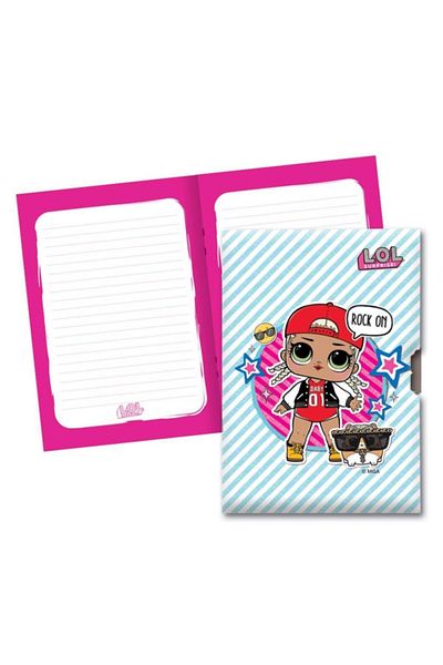 KESKİN COLOR L.o.l. 14x20cm 96 coli Slim Locking Scrapbook 70 grame