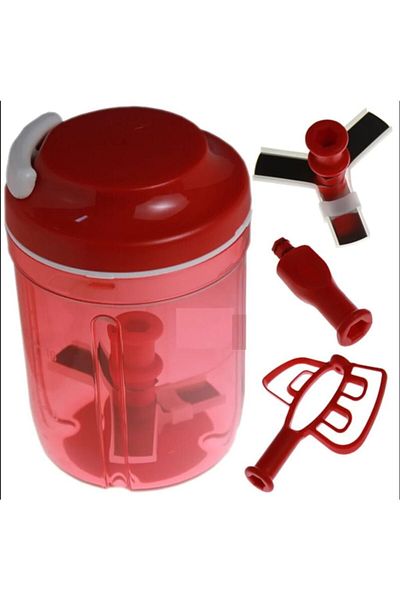 Tupperware Red Color Extra String Chef 2 Medium Chopper