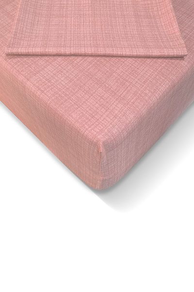 Alla Turca Ranforce 100x200 Cm Elastic Sheet Set - Powder