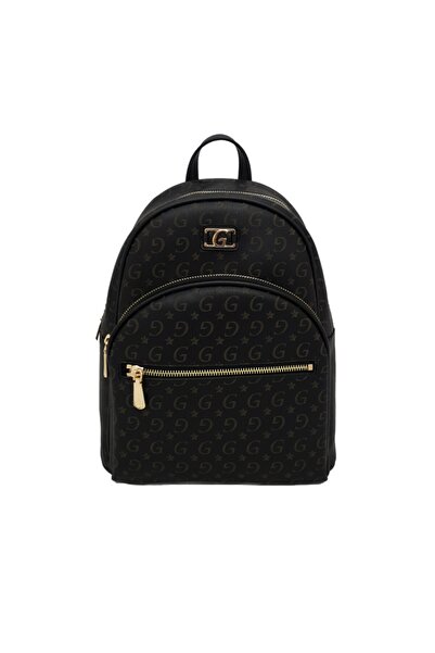 GBMOTION Rucsac negru pentru femei cu trei compartimente