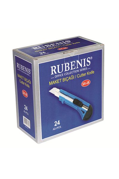 Rubenis Sx-28 Utility Knife Wide (Box of 24)