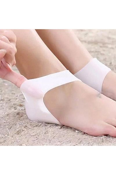 epazzar 2 Pieces Silicone Plastic Spur Protective Heel Liner