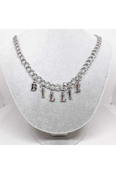 ema Billie Eilish Chain Necklace - Stylish Written Gift Jewelry