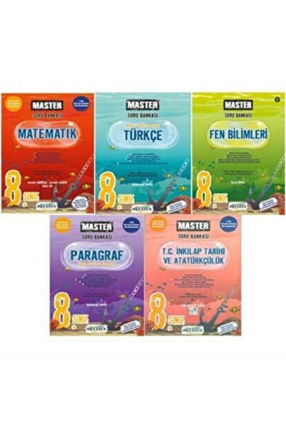 Okyanus Yayınları Okyanus Yayınları 8. Sınıf Master Tüm Dersler Set