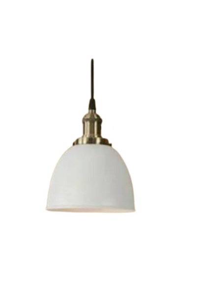 Rsylight Rys Retro Metal Dekoratif Beyaz Tekli Kafe Mutfak Aydınlatma Avize