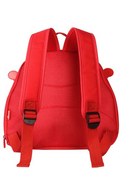 Supercute Unisex Children's Red Car Kindergarten Backpack