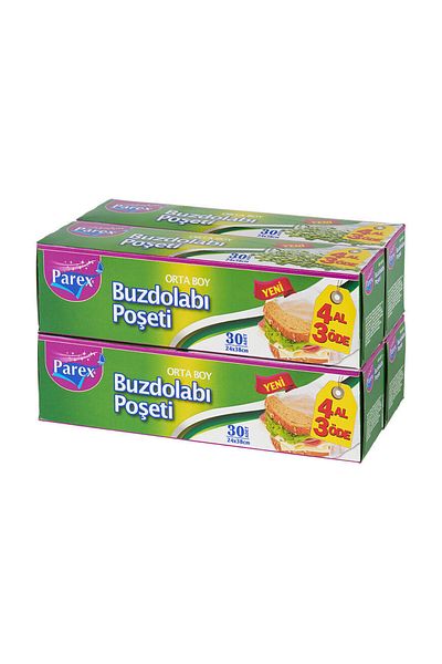Parex Medium Size Freezer Bag Buy 4 Get 3
