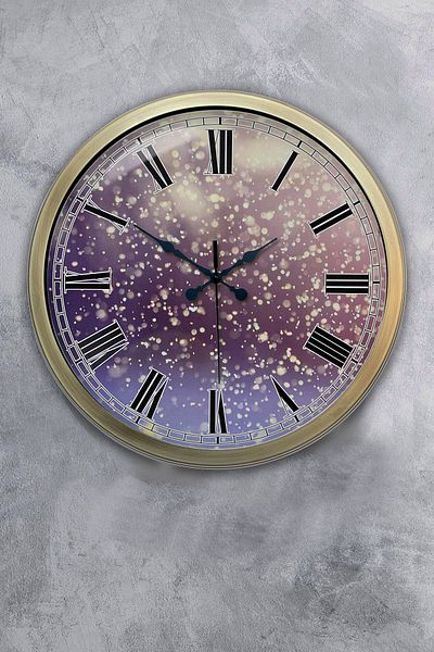 Kasva Concept 40 cm Antique Metal Decorative Wall Clock