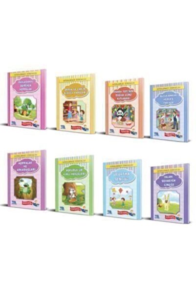 Tandem Yayınları 1. Sınıf Değerlerimizi Öğrenelim (8 Kitap) / Kolektif / Tand...