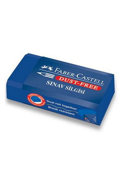 Faber Castell Faber Exam Eraser Large Size (5130187212) Pack of 6