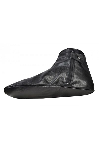 Hyd Unisex Black Thermal Leather Socks