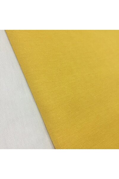 Premier Dertsiz Leke Tutmaz Su Itici Döşemelik Duck Keten Eni 180 Cm Sarı