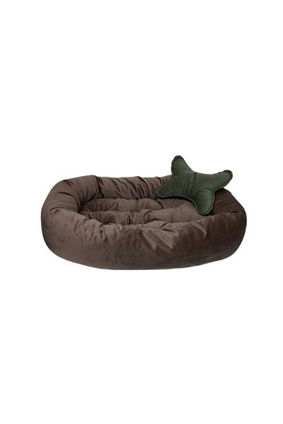 Patili Evler Bone Padded Indoor Dog Bed Large 60x80 Cm