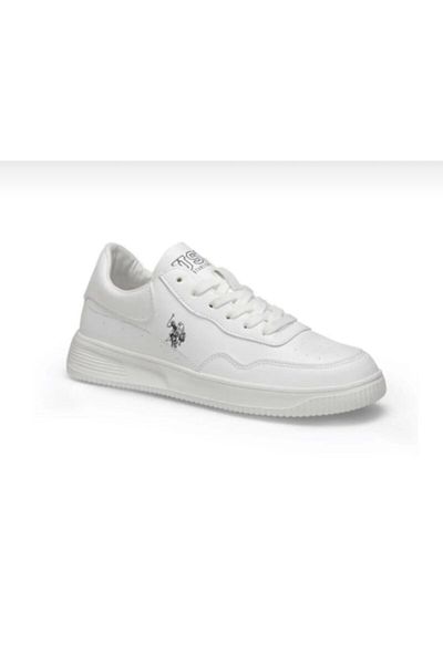 U.S. Polo Assn. U.S. Polo Assn. Pantofi pantofi de damă de culoare albă Abe