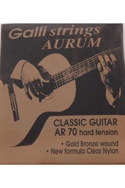 GALLİ Aurum Ar70 Ht Classic Guitar Strings, Full Set