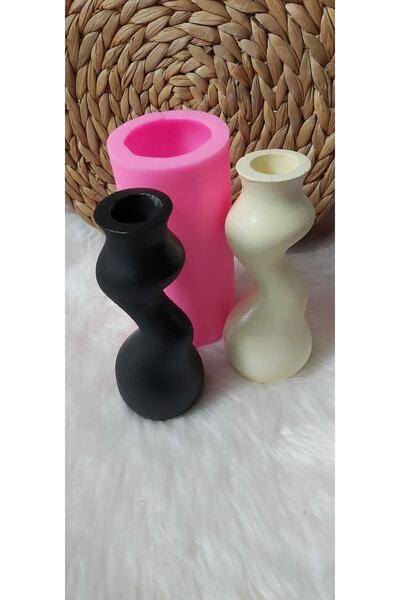 Gardenia Art Hobi Vazo Bohem Saksı Silikon Kalıbı