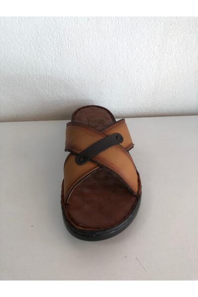 BBR Ανδρικές παντόφλες από γνήσιο δέρμα