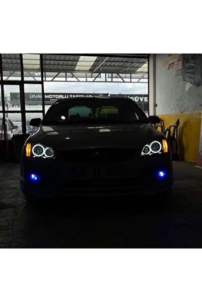 AYDIN TUNİNG Ford Focus 2 Uyumlu - Far Içi 4lü O Tip Rgb Angel 16 Renkli