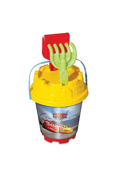 Dede Oyuncak Cars Medium Bucket Set