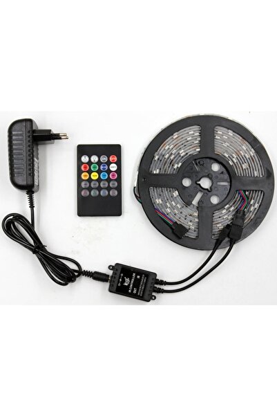 tawitec Rgb Şerit Led 3 Çipli Iç Mekan - Sese Duyarlı Kontrol Paneli - Uzakta...