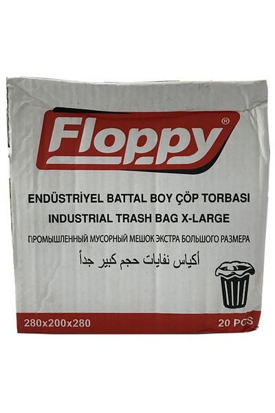 Floppy Industrial Battal Garbage Bag Bag 75x90 Cm 1403 10pcs