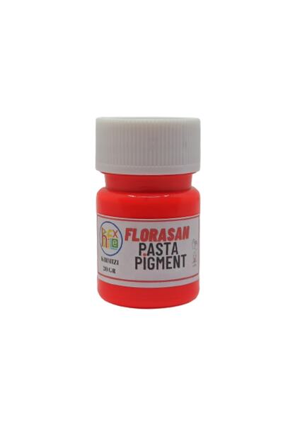 HOBİFLEX Epoksi Reçine Florasan Pasta Pigment Neon Pigment Kırmızı Renk 20 Gr