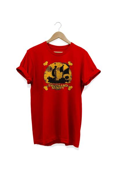 WİDİ Thousond Sunny Štampano Red T-shirt