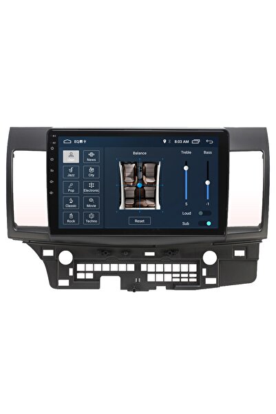 MYWAYY Mıtsubıshı Lancer Android Carplay Navigasyon Multimedya Ekran Teyp 2gb...