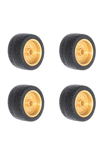 LEGO إطار Moc مخصص من الملحقات التقنية الأصلية مقاس 24 × 12 عجلة سوداء منخفضة الحجم صغيرة الحجم باللون الذهبي 4