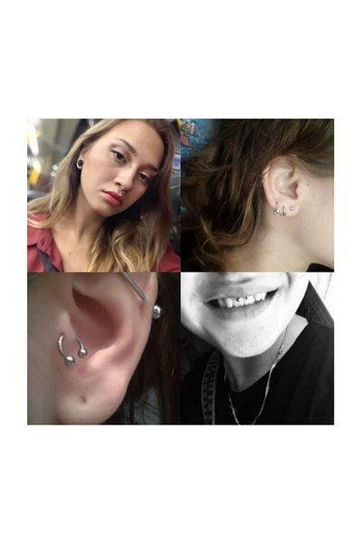 kuqpeli Surgical Steel Piercing Ear-nose-cartilage-septum