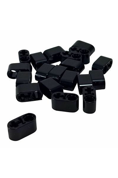 LEGO Original Technic Moc Custom Accessory Liftarm 1 X 2 Axle - Black 6 Pieces Will Be Sent