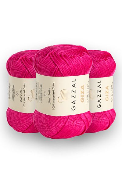 Gazzal Giza 50gr 3'lü Πακέτο Amigurumi Εμποτισμένο Με Γάλα Βαμβάκι Χειροποίητο Νήμα Taka Yarn (2469)