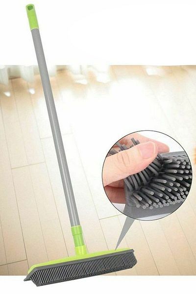 Hansel Extendable Home and Car Cleaning Brush with Rubber Tip Telescopic Handle
