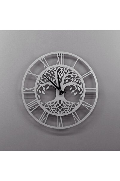 Colorfull Worlds Δέντρο της Ζωής Μεταλλικό Ρολόι Τοίχου - Δώρο για το Γραφείο...