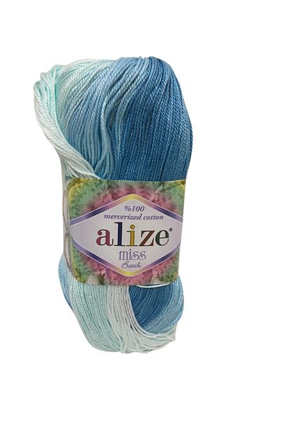 Alize Miss Batik Mercerized Cotton 5 Piece Yarn No. 2130
