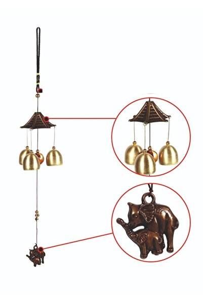 PİRAMİGO Feng Shui Metal Rüzgar Çanı