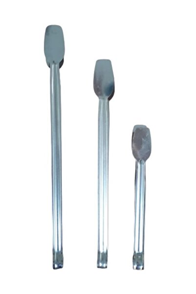 5DM 3 Farklı Boyda Paslanmaz Çelik Şef Mangal Barbekü Maşa Seti Kömür Izgara ...