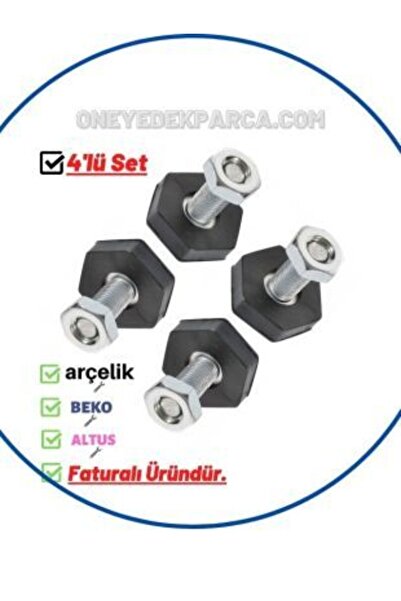 Beko D3 6081 E Çamaşır Makinesi Ayağı Titreşim Önleyici Ayak