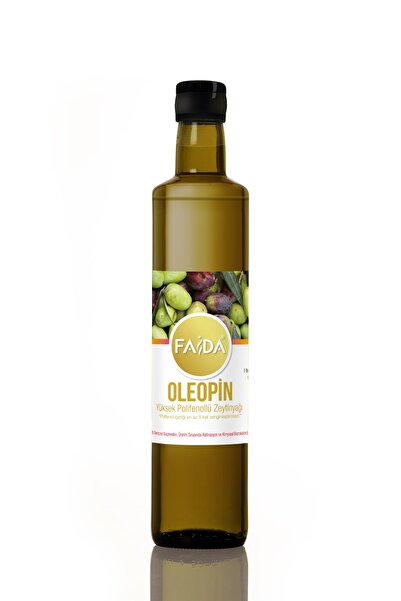 Faida Oleopin-yüksek Polifenollü Zeytin Yağı (OLEUROPEİN)(500 ML) 400mg