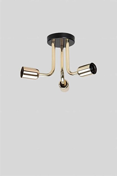 BSA LIGHTING Şelale 3'lü Gold Sarı Avize