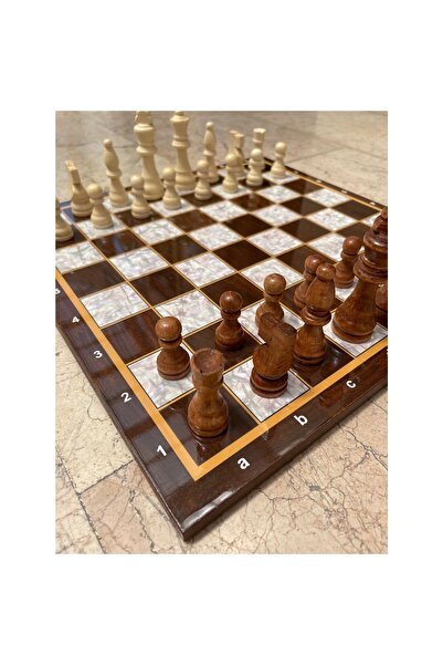 megame Ahşap Satranç Seti, Ahşap Satranç Taşı, Okul Satranç Takımı, Turnuva S...