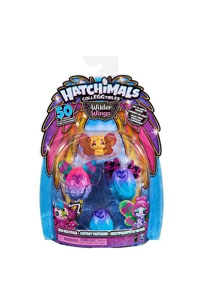 Hatchimals مجموعة Colleggtibles المفاجأة الرباعية رقم 9 سونون وايلدر وينجز 6059012